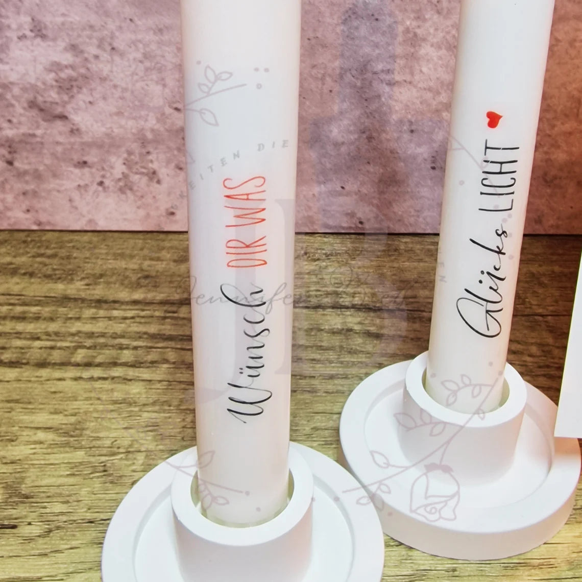 Kerzentattoos Glückslicht