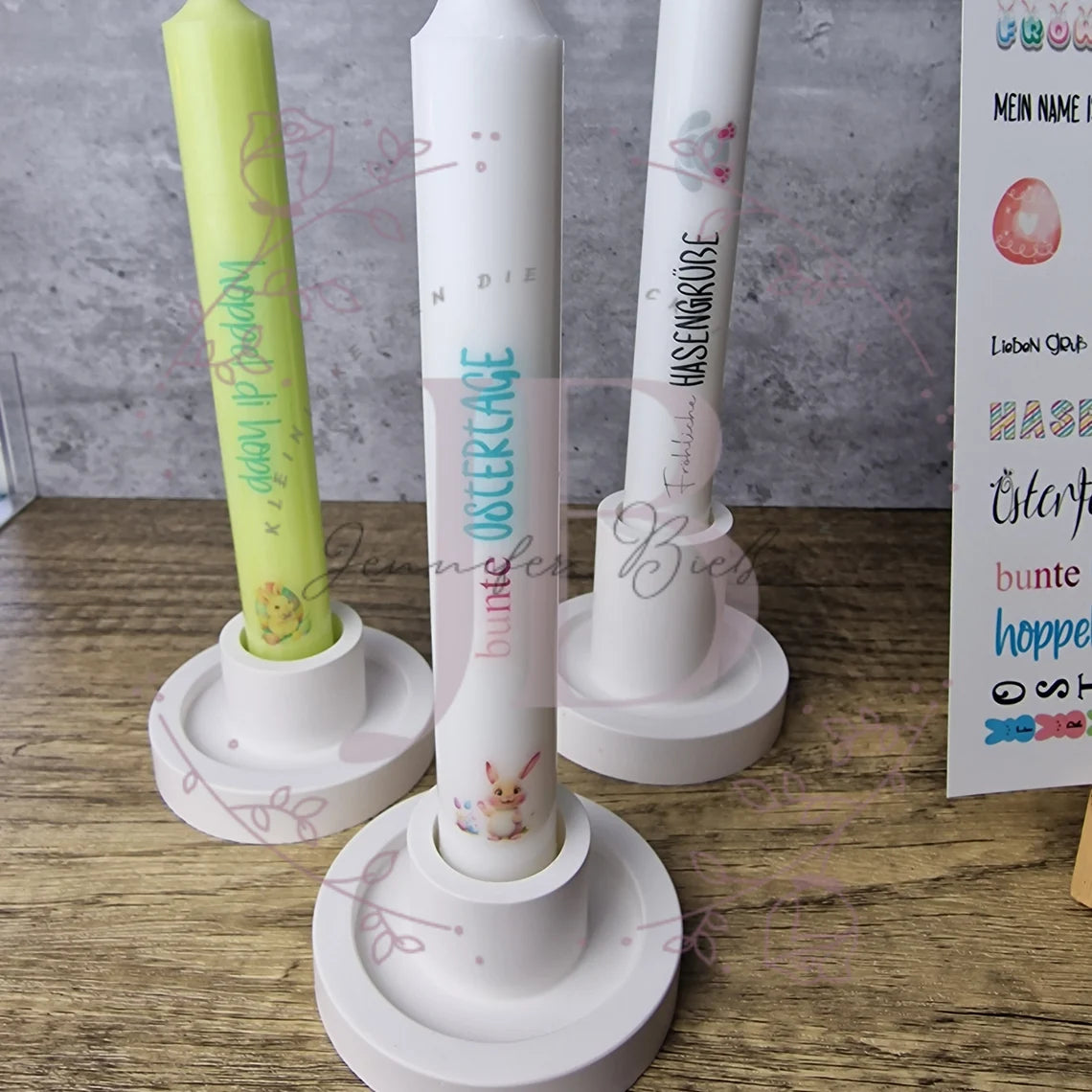 Kerzentattoos Ostern