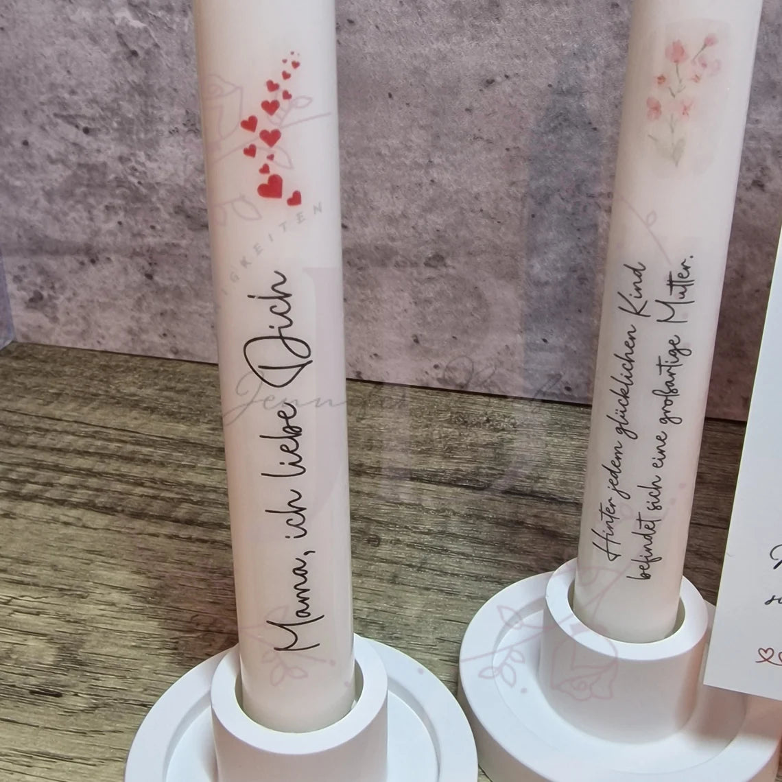 Kerzentattoos Muttertag